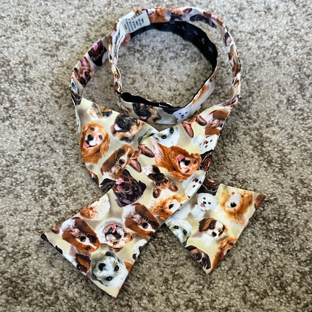Bowtie Tuesday Doggie Print Bowtie O/S